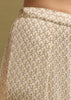 Ivory Embroidered Georgette Kurta Sharara Set