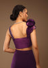 Jewel purple fabric