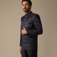 Jodhpuri Sherwani With Exquisite Collar Detailing