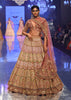 Rose Pink Junoesque Bridal Lehenga In Raw Silk With Heavy Embroidery - NOOR 2022