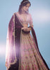 Rose Pink Bridal Lehenga In Raw Silk With Heavy Embroidery - NOOR 2022