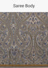Powder Blue Festive Saree Kashmiri Embroidered In Georgette