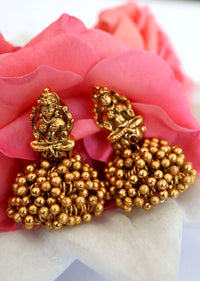 Temple Work Jhumki