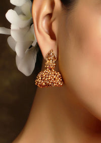 Temple Work Jhumki