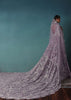 Lavender Mist Bridal Lehenga Set With Hand Work