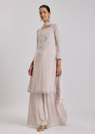 Light Lavender Palazzo Set