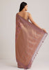 Lavender Silk Saree With Intricate Woven Motifs
