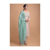 Lemonade Pink Straight Cut Suit With Geometric And Floral Embroidery  Online - Kalki Fashion
