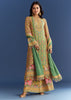 Light Aqua Green Cotton Muslin Kurta Dupatta With Printed Palazzo