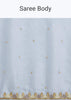 Light Blue Tissue Silk Saree With Stone Embellishment
