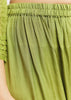 Light Green Printed Chiffon Kurta Dupatta Set With Sequin Work