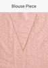 Light Peach Tissue Silk Saree With Stone Embellishments
