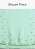 Light Green Georgette Saree With Cutdana And Bead Embroidery