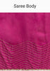 Magenta Organza Saree With Cut Dana And Sequin Embroidery