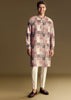 Multi Linen Kurta Set With Artistic Kantha Detailing