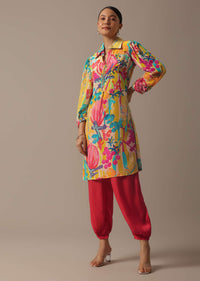 Multi Color Floral Print co ord set