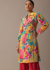 Multi Color Floral Print co ord set