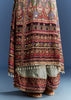 Multicolor Tabby Silk Printed Kurta Dupatta Suit With Patch Stone Zari Work