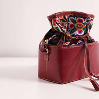 Multicolor Handcrafted Potli Bag With Unique Kutchi Embroidery