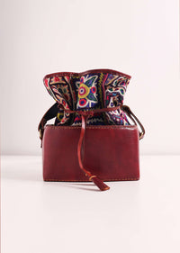 Multicolor Handcrafted Potli Bag With Unique Kutchi Embroidery