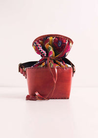 Multicolored Handmade Kutchi Embroidered Potli Bag