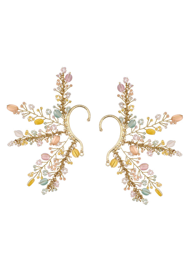 Multicolour Handcrafted Mix Metal Earcuff