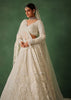 Off White Pearl Embroidered Lehenga Set With Dupatta