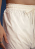 Off White Raw Silk Sherwani Set With Hand Work