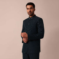 Opulent Green Jodhpuri Sherwani