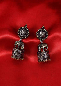 Oxidized temple Jewellery in temple motif only on Kalki