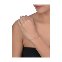 Gold Plated Bracelet With Inset Crystals Online - Kalki Fashion