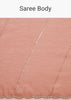 Peach Crush Tissue Saree With Cutdana And Beads Scallop Border