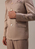 Peach Pink Embroidered Jodhpuri