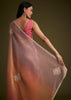 Peach Triple Shaded Tissue Saree