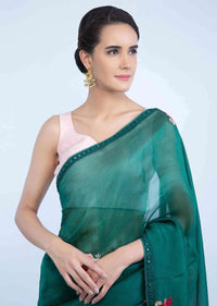 Peacock Motif Temple Jewellery With Kundan And Pearls Online - Kalki Fashion