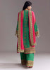 Pink And Green Printed Kurta Palazzo Set