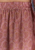 Pink Chanderi Printed Anarkali With Thread Work