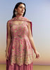 Pink Printed Palazzo Set