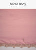 Pink Crushed Tissue Saree With Embroidered Border