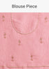 Pink Crushed Tissue Saree With Embroidered Border