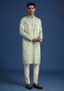 Pista Green Kurta Set With Dupatta