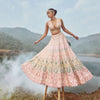 Powder Pink Lehenga Choli With Multicolor Hand Embossed Embroidery Detailing In Floral And Moroccan Motifs