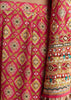 Crimson Red Printed Palazzo Suit Set