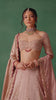 Pink Raw Silk Hand Work Lehenga Choli With Dupatta