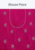 Radiant Pink Saree With Stone Embellishments All Over