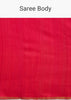 Rani Pink Kora Silk Handloom Saree With Woven Motif