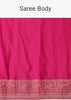 Rani Pink Woven Saree In Silk with Bandhani Detail And Unstitched Blouse Piece