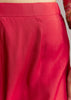Red Printed Crepe Anarkali Set