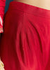 Red Silk Kurta Set With Leheriya Print And Embroidery