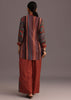 Red Printed Kurti With Palazzo Set